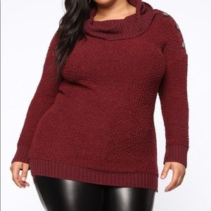 Fashion Nova Tunic Sweater
